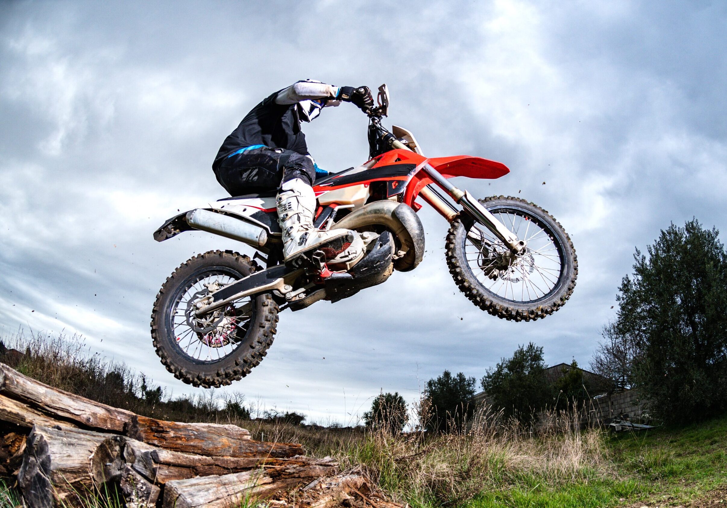 Enduro bike rider